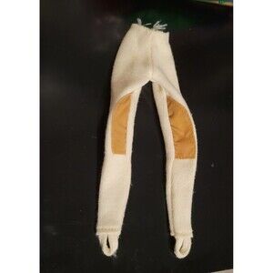 1980s Barbie Horse Riding White Stirrup Pants